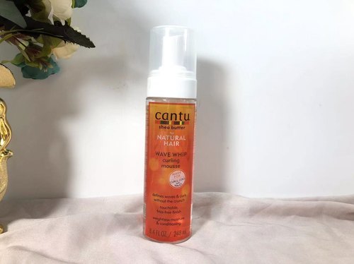 Cantu Shea Butter Wave Whip Curling Mousse乳木果油摩丝248ml