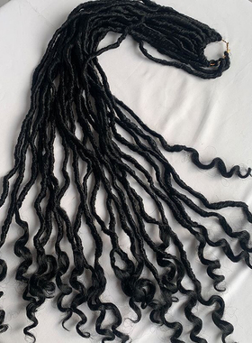 Goddess Locs Crochet Hair 24Inch Faux Locs  Synthetic Hair