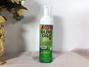 OLIVE coconut WRAP MOUSSE oil SET 橄榄油定型摩丝喷雾ORS