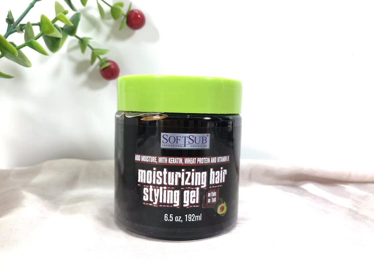 Moisturizing hair styling gel no flake 192ml African no tack