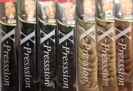 Xpression 165g African braid hair 非洲脏辫毛娘全套cosplay