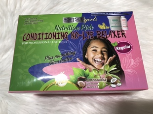 Children hair relaxer activator shampoo conditioner 跨境发品
