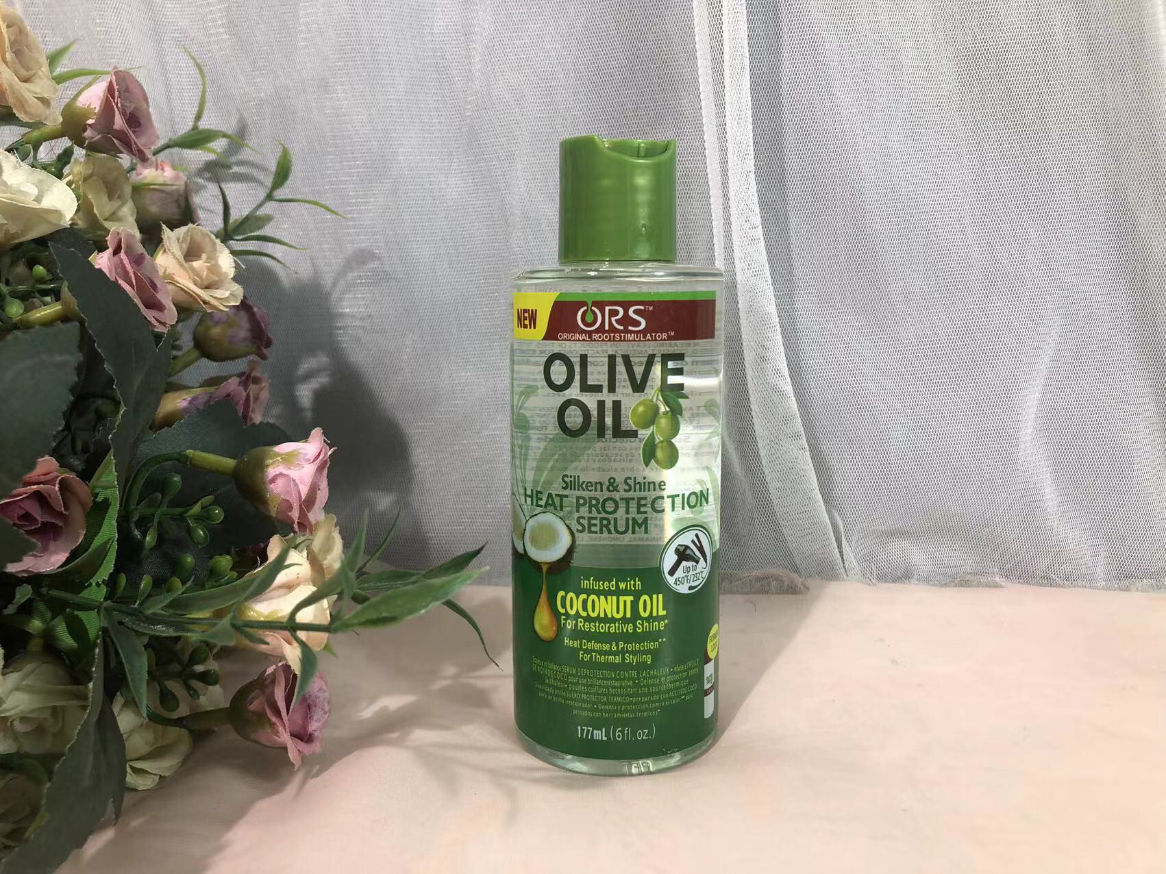 New Essential  oil Olive oil Heat Protection Serum Shinehair