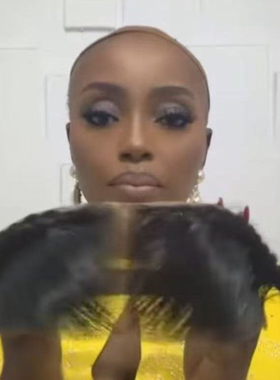 Human hair gele hair original hair virgin hair 18 inches