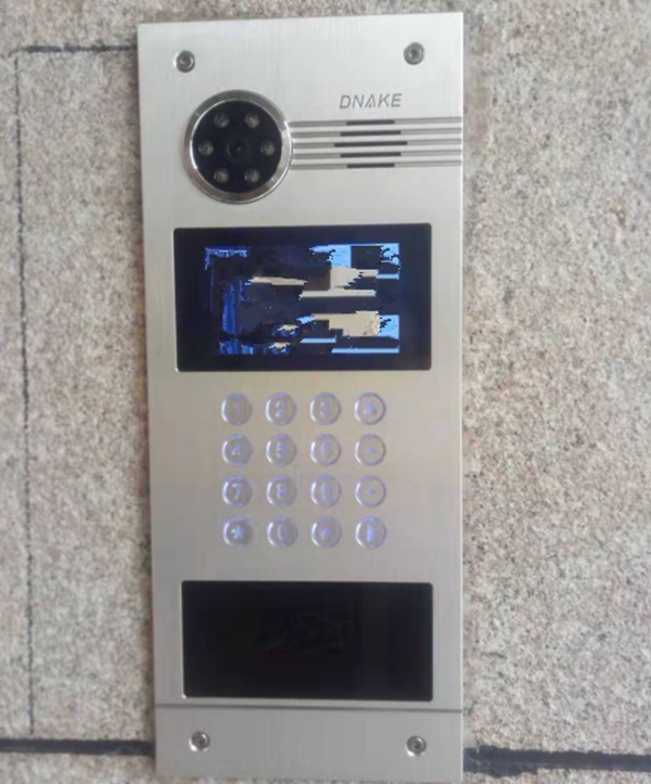 dnake狄耐克可视对讲主机ab-6c-902d-a9-sk智能楼宇原装正品