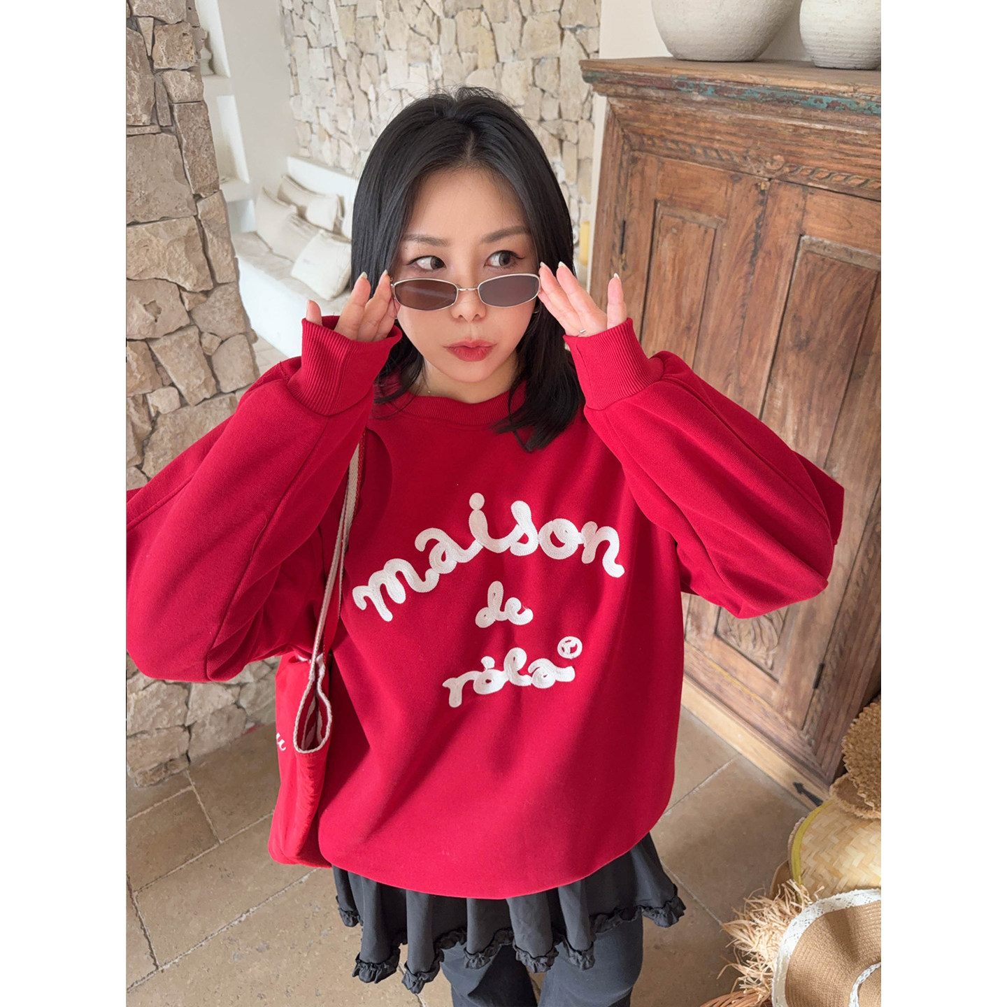 【1/26晚八点开售】美式周末招牌博主卫衣宽松显瘦休闲字母棉上衣,女装/女士精品,大码内搭,淘宝优惠券,粉丝福利购,淘宝优惠卷