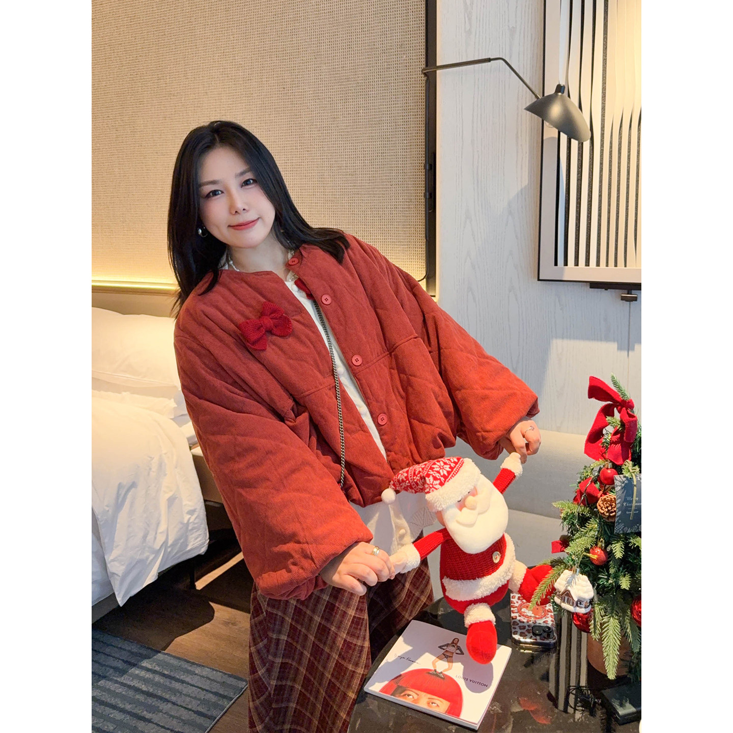 【12/18晚八点开售】冬日多巴胺显白显瘦宽松短款加厚保暖棉服