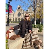 vogana戛纳家大码 原创复古新中式 国风温暖棉服冬加厚保暖显瘦外套