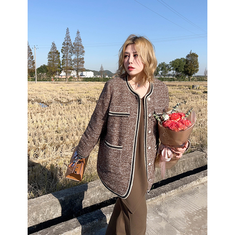 外套保暖夹棉宽松显瘦