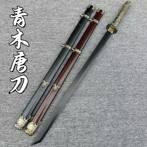 唐横刀木刀儿童玩具武术训练木剑竹刀古风户外运动拍摄道具配汉服
