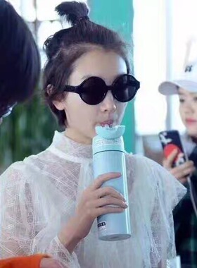日本膳魔师吸管杯保温杯成人孕妇产妇老人周冬雨同款FHL400 550ml