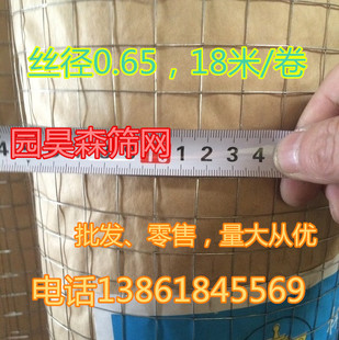 热销电焊网粉墙钢丝网防裂钢丝网挂墙网保温电焊网丝径0.65长18米