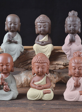 陶瓷佛像家居装饰品桌面小摆件