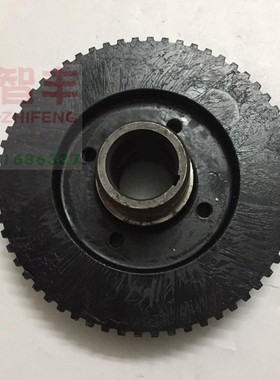 适配金杯海狮配件 金杯海狮4G20C发动机曲轴皮带轮 曲轴轮 10点