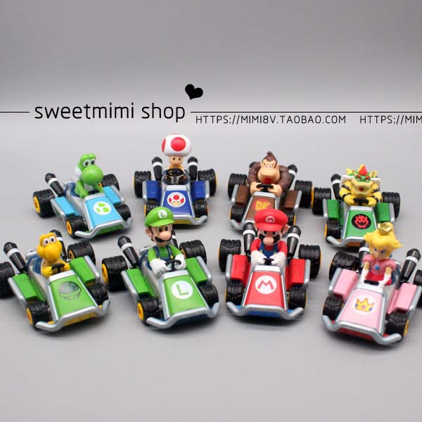 日本正版散货马里奥玩具手办摆件