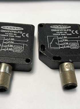 BANNER QM42VP6LPQ  8成新  拆机  现货就1个