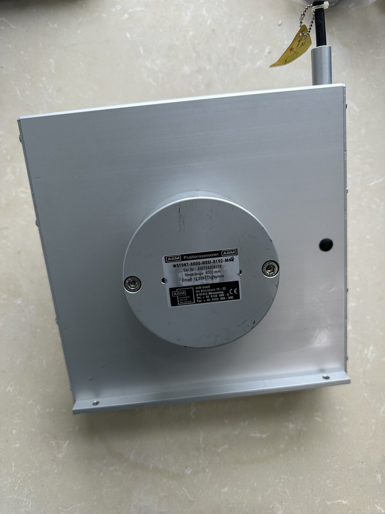 Asm传感器WS19KT-8000-HSSI-8192-M4G全新无包装库存就1个包邮