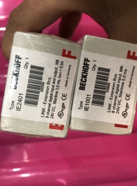 倍福BECKHOFF模块IE2401全新原包装   包邮