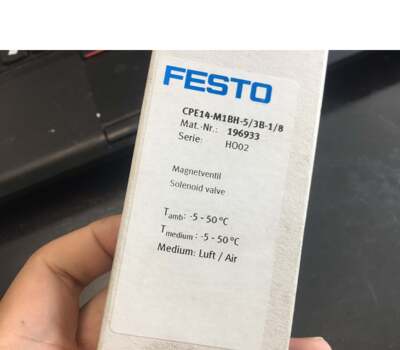 FESTO  CPE14-M1BH-5/3B-1/8 ,196933 正品全新 现货包邮