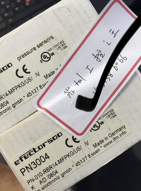 IFM传感器PN3004 正品全新,现货就一个今天发 260601