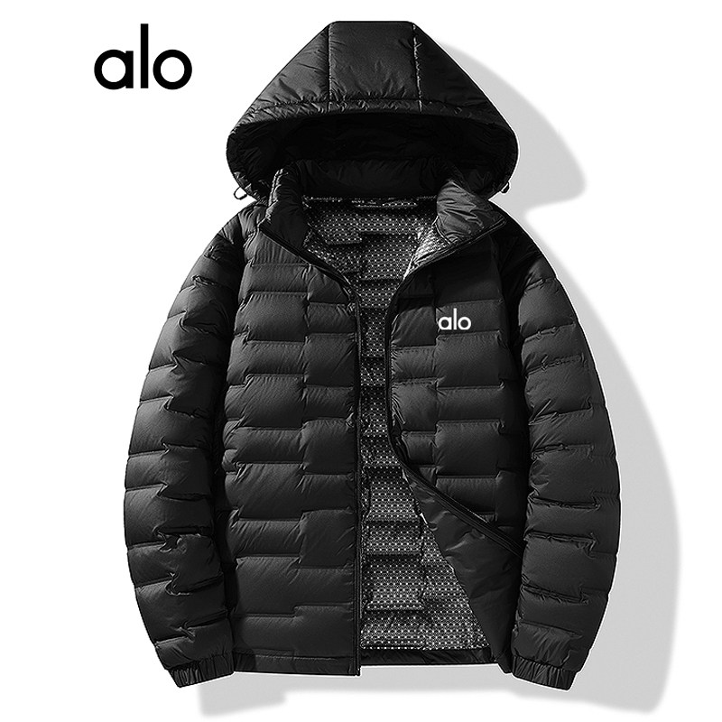 alo羽绒服男女石墨烯热能防风保暖休闲轻薄连帽可拆卸白鸭绒外套,男装,羽绒服,淘宝优惠券,粉丝福利购,淘宝优惠卷