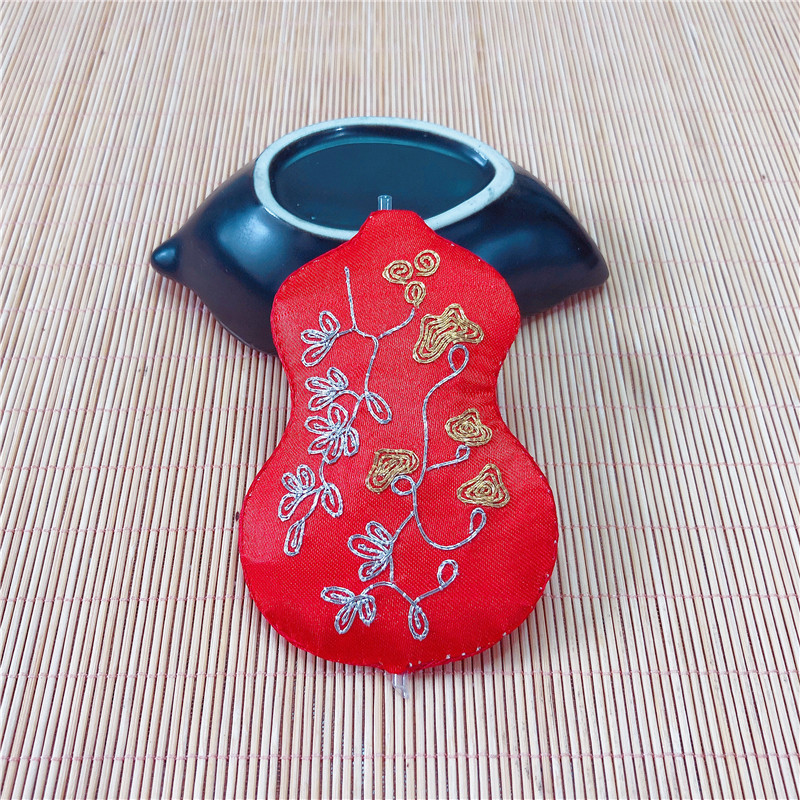 苏绣diy纯手工项链毛衣挂件