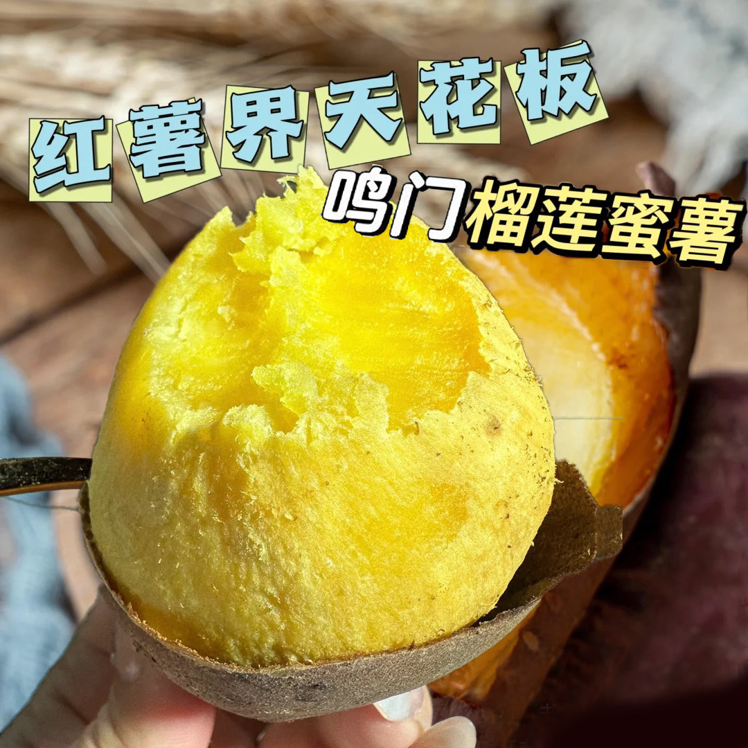 【高级红薯】榴莲蜜薯金瑶火山地红薯玛莎利蜜薯新鲜已糖化番薯