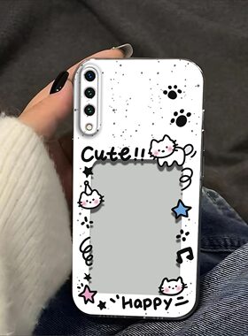 猫抓相框放照片适用小米CC9手机壳Xiaomicc9美图定制版镜头全包防摔硅胶软壳高级感保护套可爱小卡新款手机套