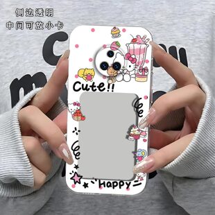 可爱KT猫相框可放照片适用于vivonex3s 手机套 Nex3手机壳镜头全包V2241A磨砂防摔软壳保护套直边小卡创意新款