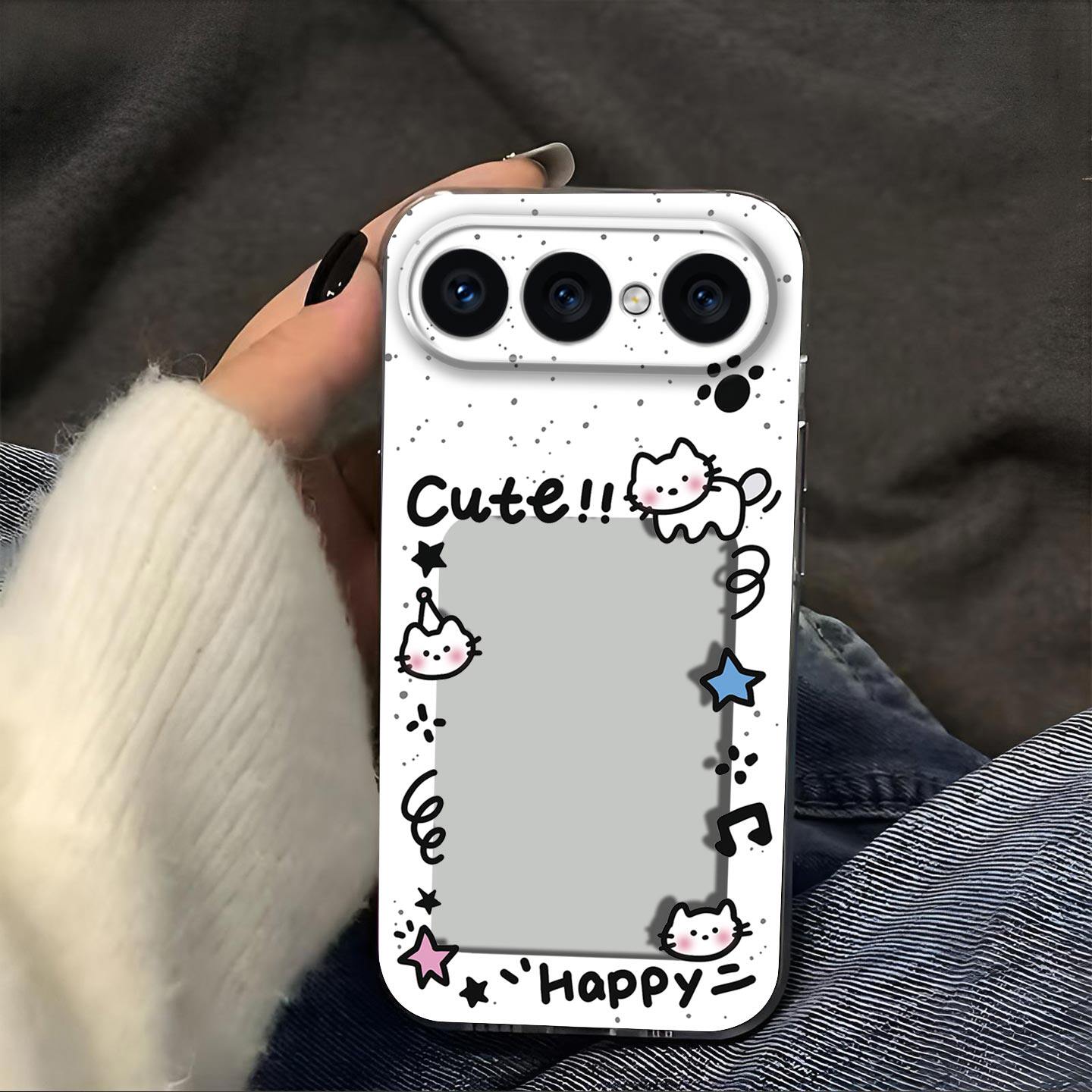 猫抓相框放照片适用vivo S50ProMini手机壳S50镜头全包vivo磨砂防摔软壳高级感保护套可爱小卡创意新款手机套