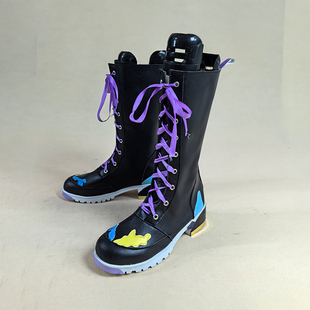 3632 原神韩国meag联动散兵流浪者 cos鞋来图定制演出鞋COSPLAY鞋