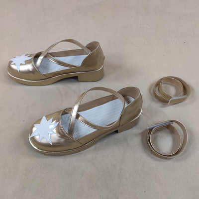 2092 绑带小皮鞋 hime(田中姬) cos鞋来图定制Cosplay鞋