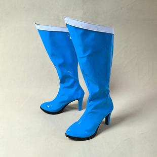 3319 美少女战士水野亚美cos鞋来图定制二次元漫展演出鞋Cosplay