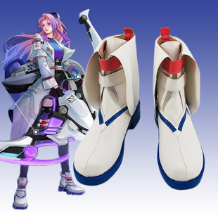 184王者荣耀 天狼溯光者伽罗COS鞋cosplay漫展订做来图定制二次元