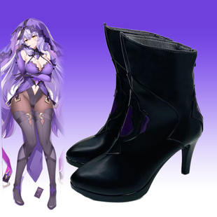 954 崩坏黑天鹅 短款cos鞋cosplay鞋二次元漫展来图定制演出鞋靴