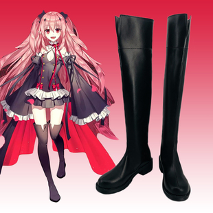 240终结的炽天使采佩西克鲁鲁COS鞋cosplay鞋漫展订做定制二次元