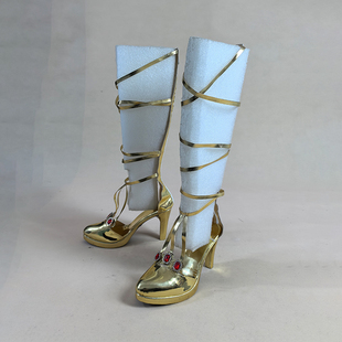 3750 明日方舟 时序花圃幽灵鲨 cos鞋来图定制二次元动漫展演出鞋