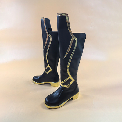 3026 王者农荣耀 原皮新版建模李白青莲剑仙 cos鞋演出鞋来图定制