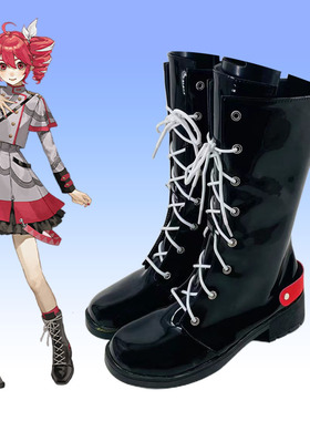 1313 SynthV重音Teto cos鞋COSPLAY鞋二次元动漫展来图定制演出鞋