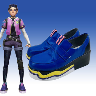 1240 无畏契约新英雄Clove丁香暮蝶cos鞋cosplay鞋动漫展演出鞋