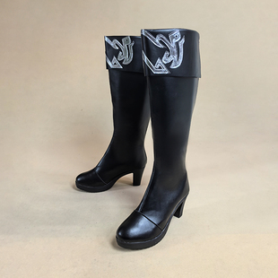 4056 明日方舟拉普兰德典雅噩兆cos鞋二次元来图定制漫展演出鞋靴