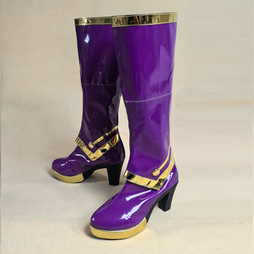 4288 约会大作战 夜刀神十香cos鞋Cosplay鞋靴来图定制演出鞋靴