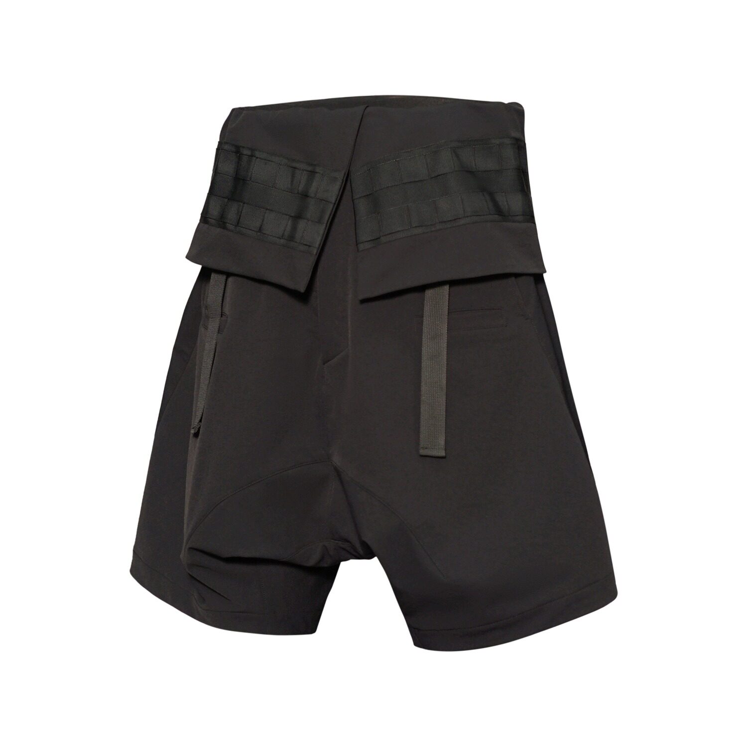 NOSUCISM 2024SS MOLLE SYSTEM APRON WAIST MULTI-POCKET SHORTS