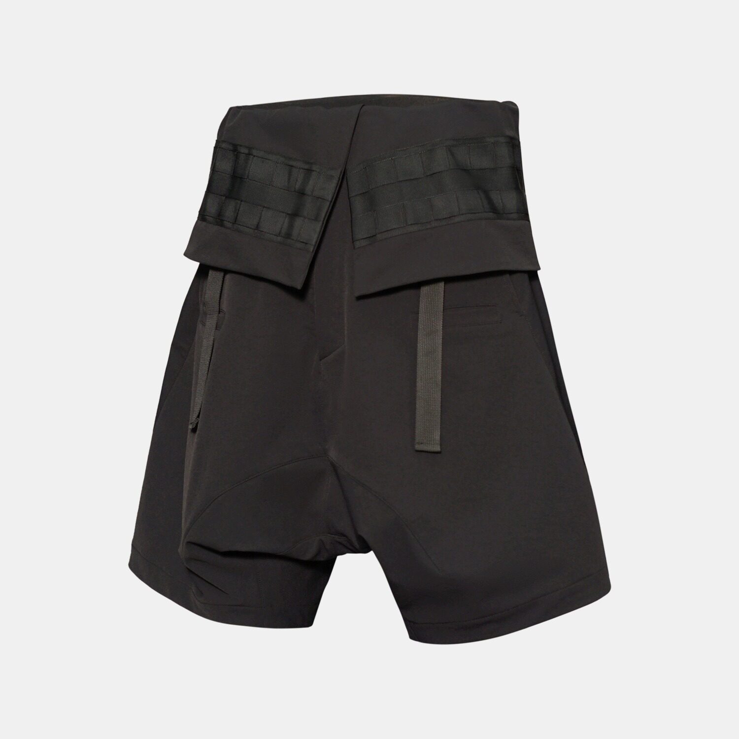 NOSUCISM 2024SS MOLLE SYSTEM APRON WAIST MULTI-POCKET SHORTS