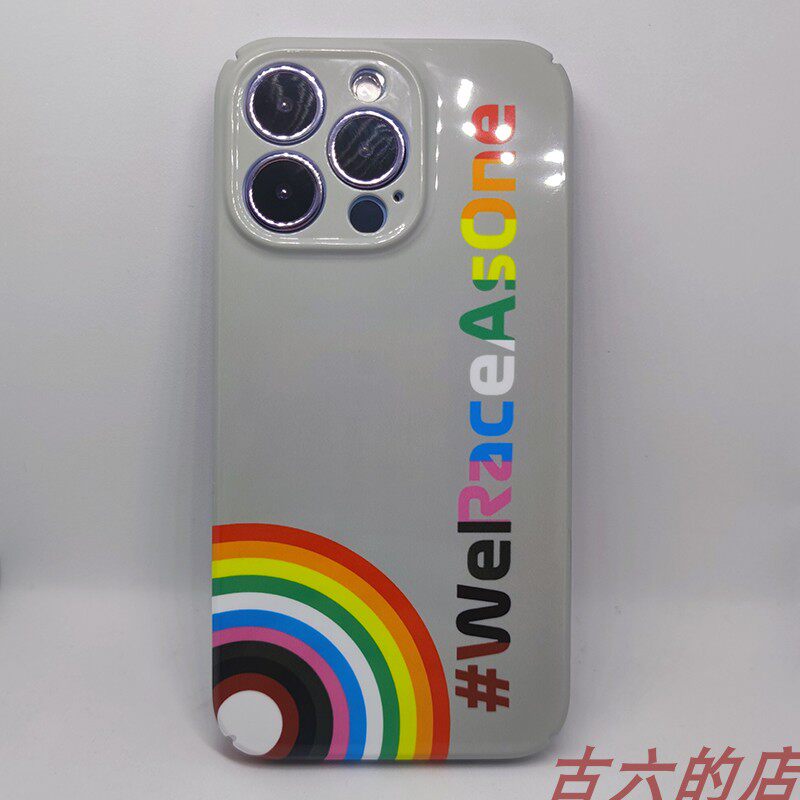 AMG安全车彩虹涂装苹果手机壳