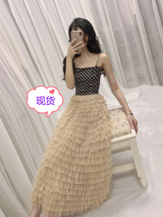 ALUONLINESHOP“香草玫瑰園”戀愛香氣蕾絲公主抹胸/千層蓬蓬紗裙