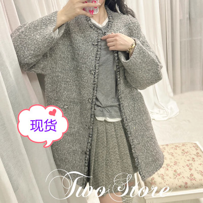 羊毛2023年冬季羊毛大衣外套