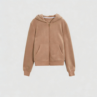 FOREVERCAN 慵懒休闲百搭显瘦连帽卫衣WC24048 袋鼠卫衣