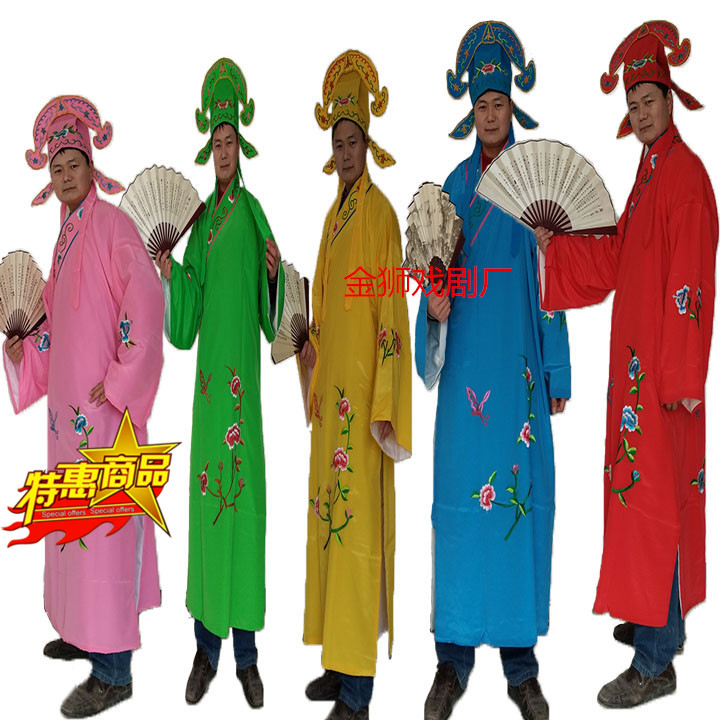 绣花高丝宝料服装+帽子