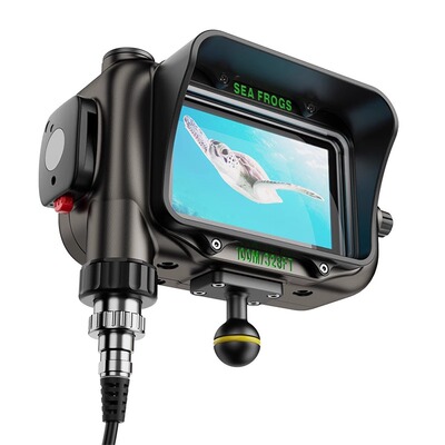 海蛙100m水下监视屏相机外接屏幕